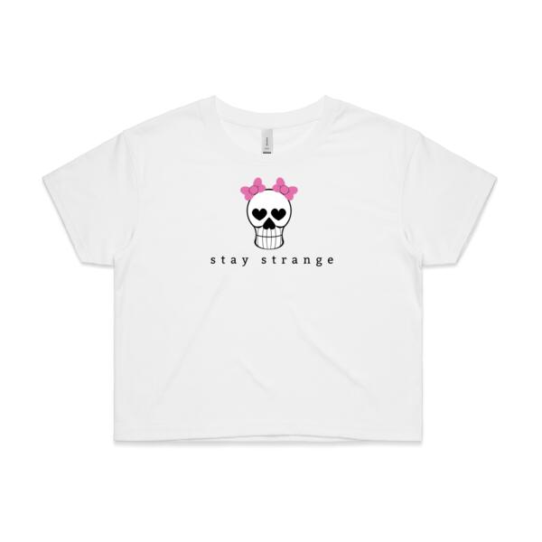 Sweetie Skull Crop Tee Thumbnail